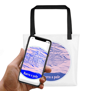 Barca a Pale - Tote Bag in Augmented Reality for LeonARdo - Bellfish