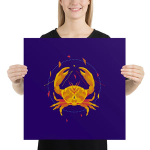 bellfish cancer zodiac poster in realtà aumentata