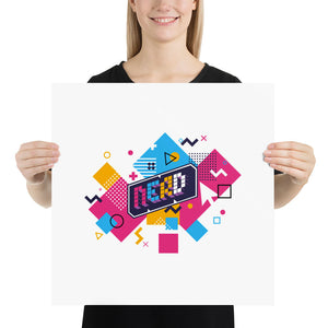 bellfish nerd poster in realtà aumentata