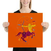 bellfish sagittarius zodiac poster in realtà aumentata