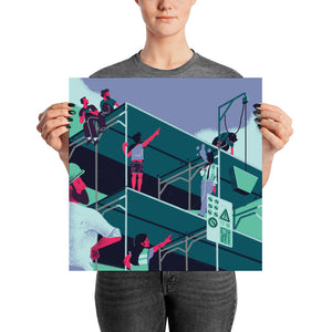 buildthem poster bellfish in realtà aumentata