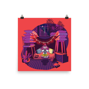 bellfish good old pixels poster in realtà aumentata