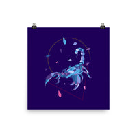 bellfish scorpio zodiac poster in realtà aumentata