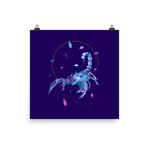 bellfish scorpio zodiac poster in realtà aumentata