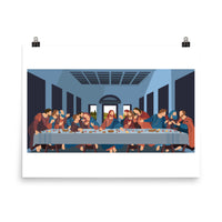 Ultima Cena - Poster in Augmented Reality for LeonARdo - Bellfish