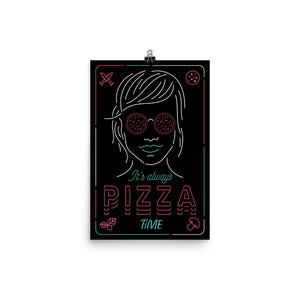 Pizza Lover - Neon | Poster