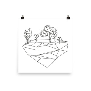 island canvas bellfish in augmented reality