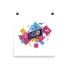 bellfish nerd poster in realtà aumentata