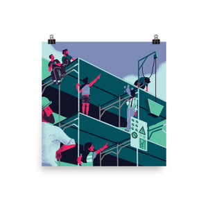 buildthem poster bellfish in augmented reality