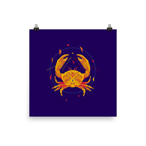 bellfish cancer zodiac poster in realtà aumentata