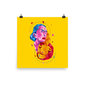 bellfish gemini zodiac poster in realtà aumentata