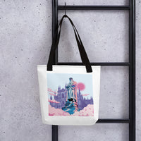 Tote Bag Carro Coperto in Augmented Reality on mockup - Bellfish